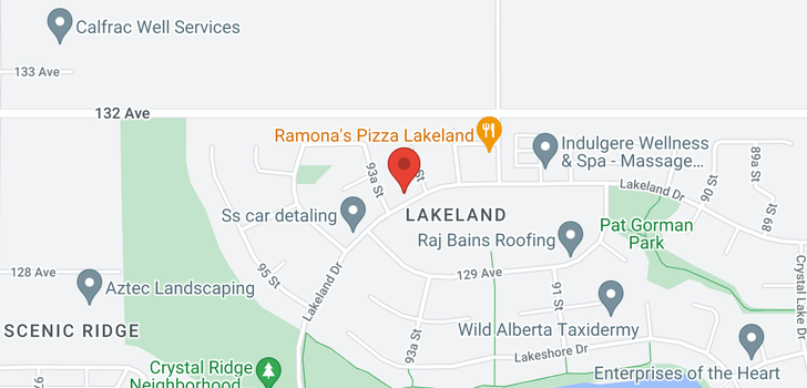 map of 9314 Lakeland  Drive